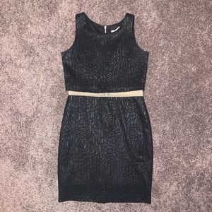 Black bodycon dress size medium